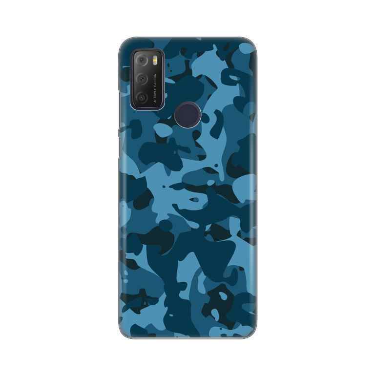 Maska za Alcatel 1S 2021/3L 2021/A1 Alpha 21 silikon Print Camouflage Pattern