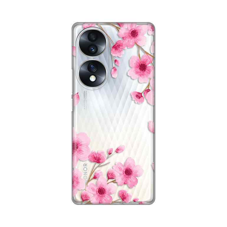 Maska Za Honor 70 silikon Print Rose flowers