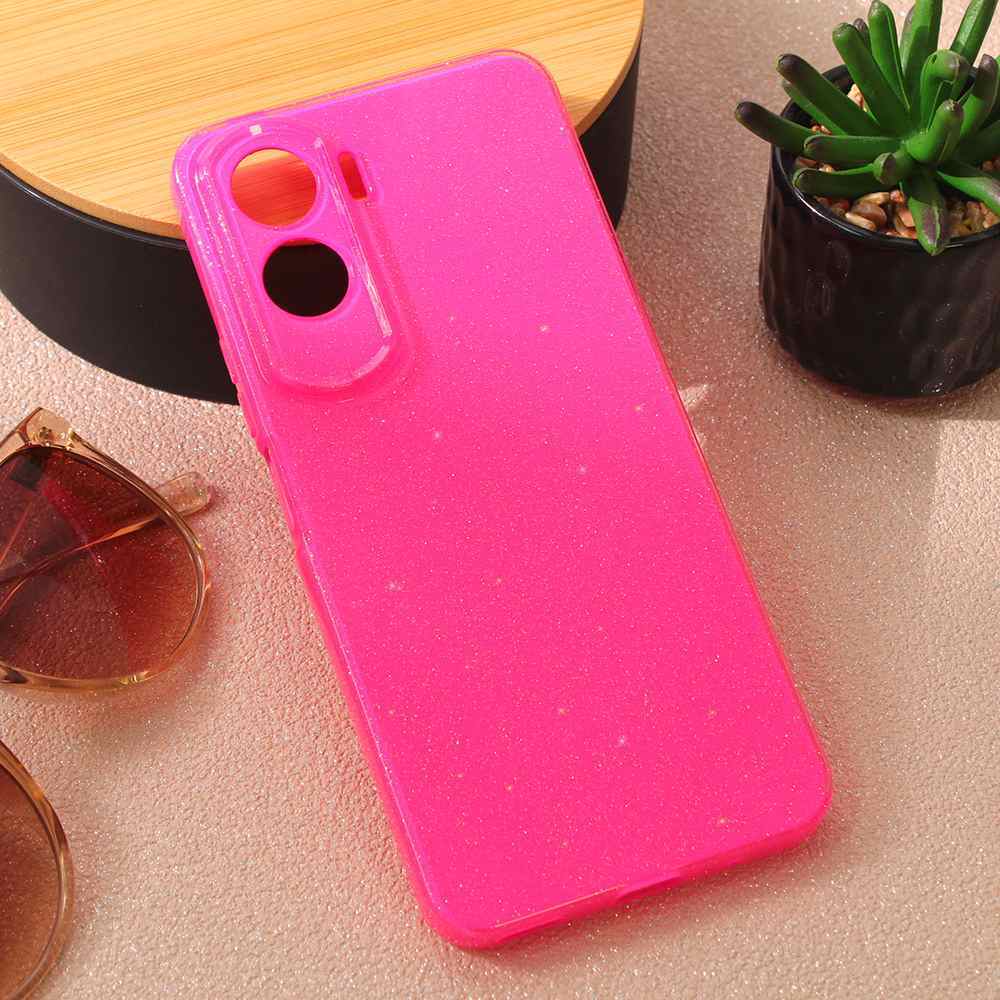 Maska Za Honor 90 Lite Sparkle Dust pink