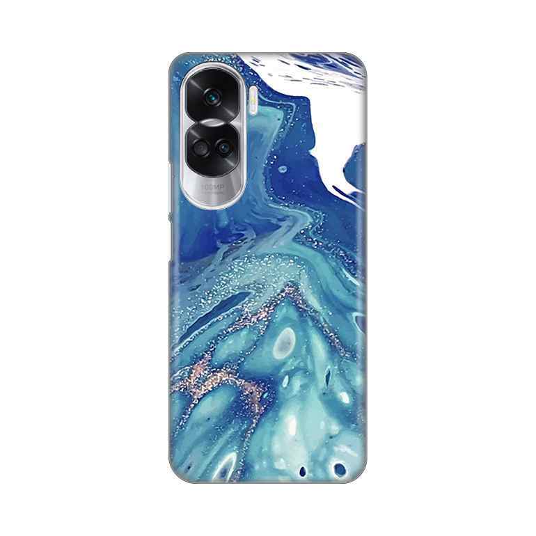 Maska Za Honor 90 Lite silikon Print Blue Marble