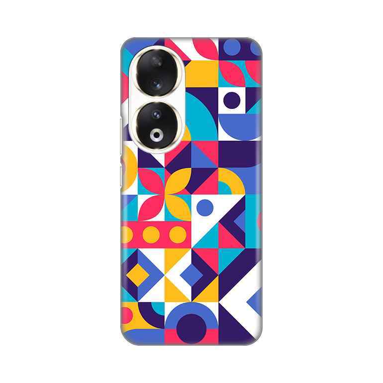 Maska Za Honor 90 silikon Print Colorful Mosaic