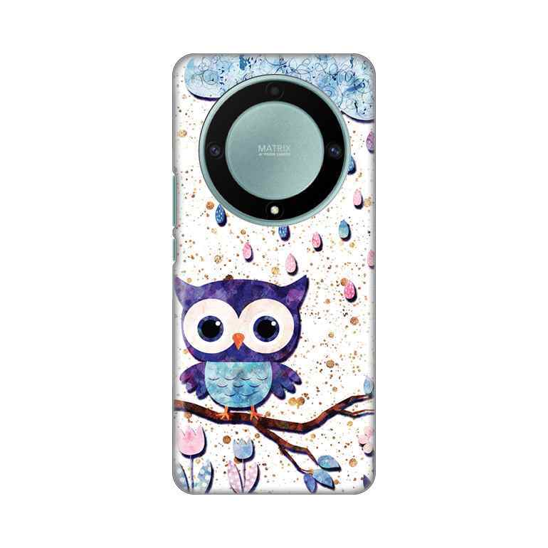 Maska Za Honor Magic 5 Lite silikon Print Owl