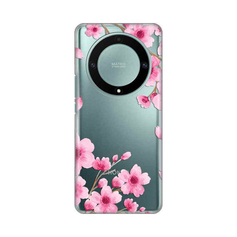 Maska Za Honor Magic 5 Lite silikon Print Rose Flowers