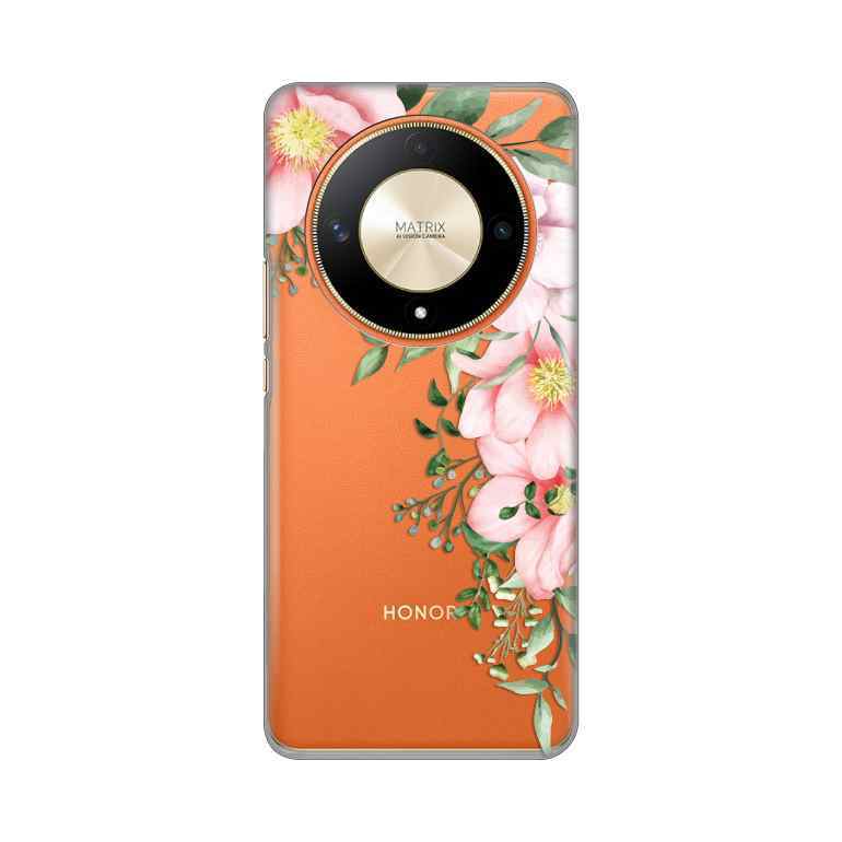 Maska Za Honor Magic 6 Lite silikon Print Gentle Rose Pattern