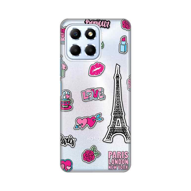 Maska Za Honor X6 silikon Print Love Paris