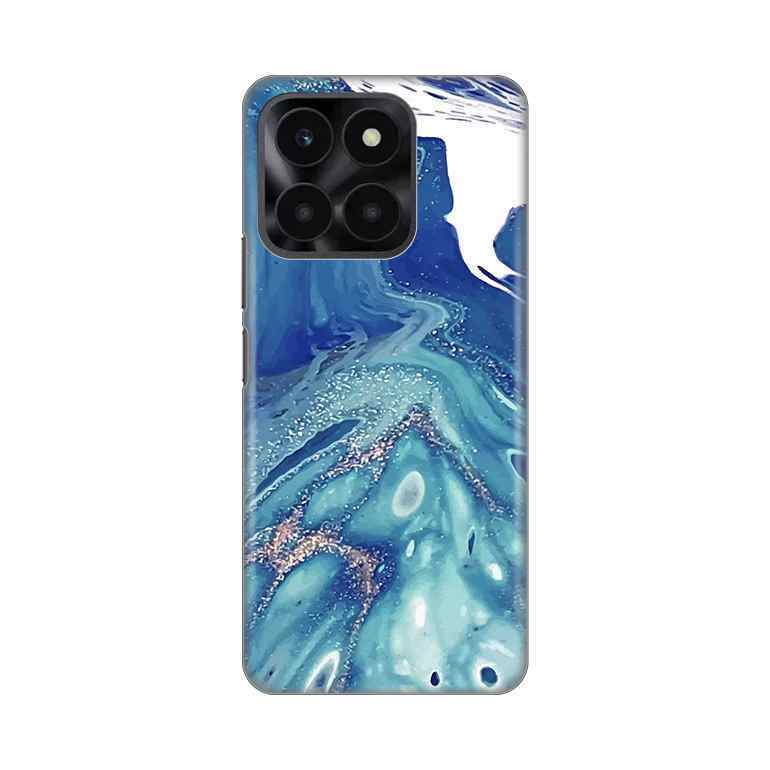 Maska Za Honor X6a silikon Print Blue Marble