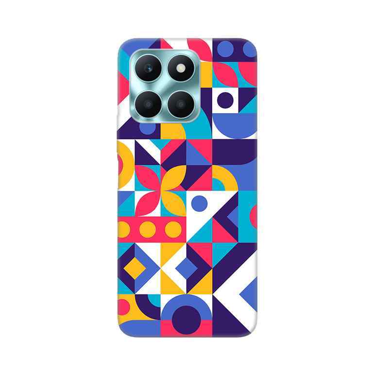 Maska Za Honor X6a silikon Print Colorful Mosaic