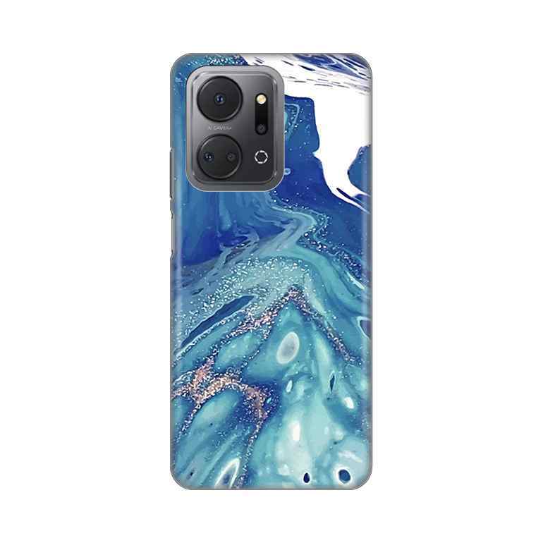 Maska Za Honor X7a silikon Print Blue Marble