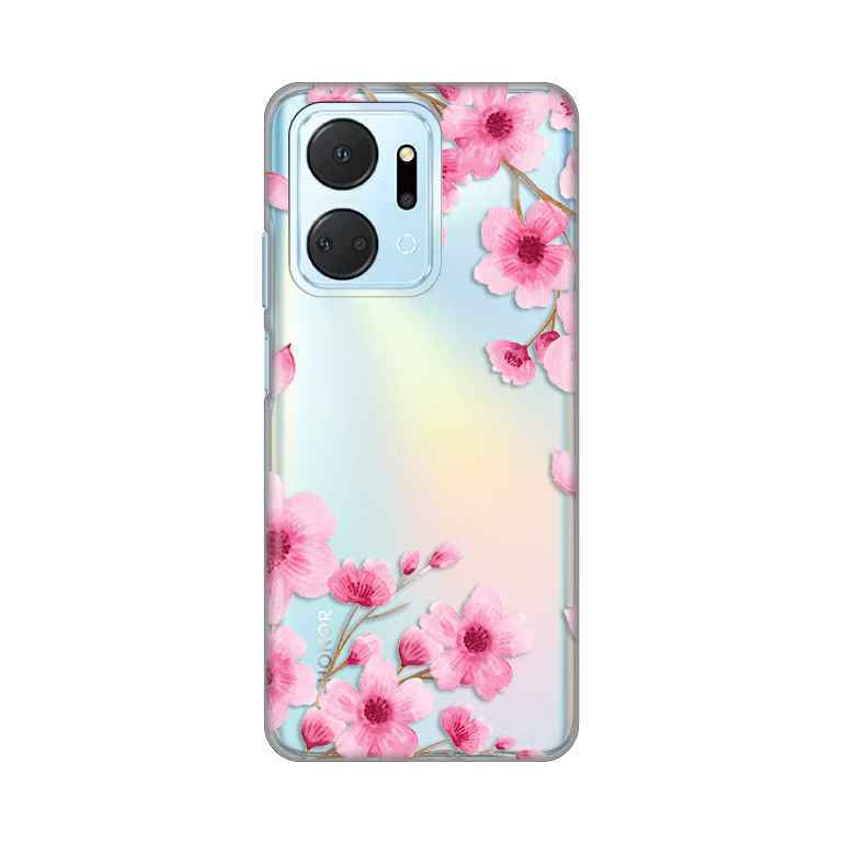 Maska Za Honor X7a silikon Print Rose flowers