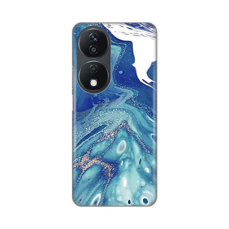 Maska Za Honor X7b silikon Print Blue Marble