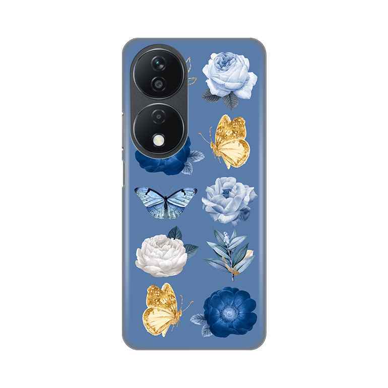 Maska Za Honor X7b silikon Print Dusty Blue