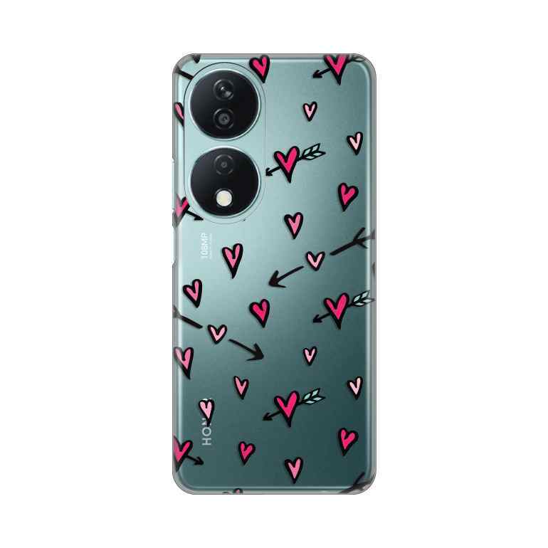 Maska Za Honor X7b silikon Print Heart Pattern