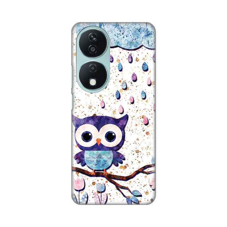 Maska Za Honor X7b silikon Print Owl