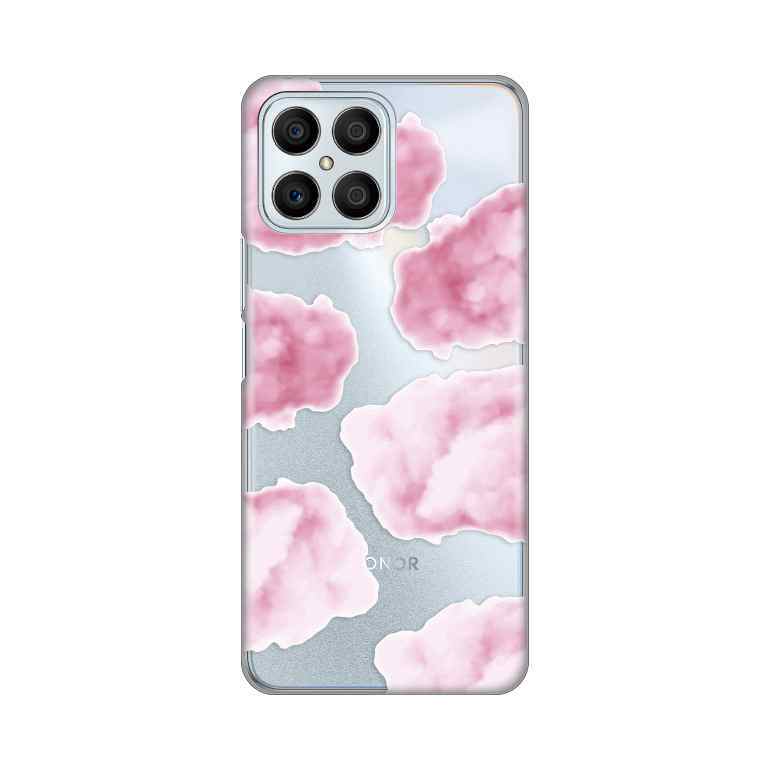 Maska Za Honor X8 silikon Print Pink Clouds