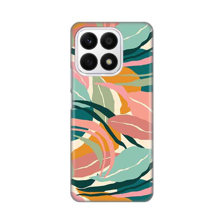 Maska Za Honor X8a silikon Print Tropical Pattern