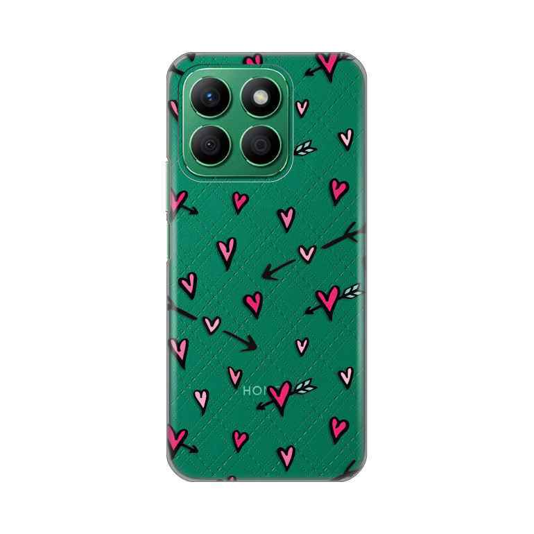 Maska Za Honor X8b silikon Print Heart Pattern