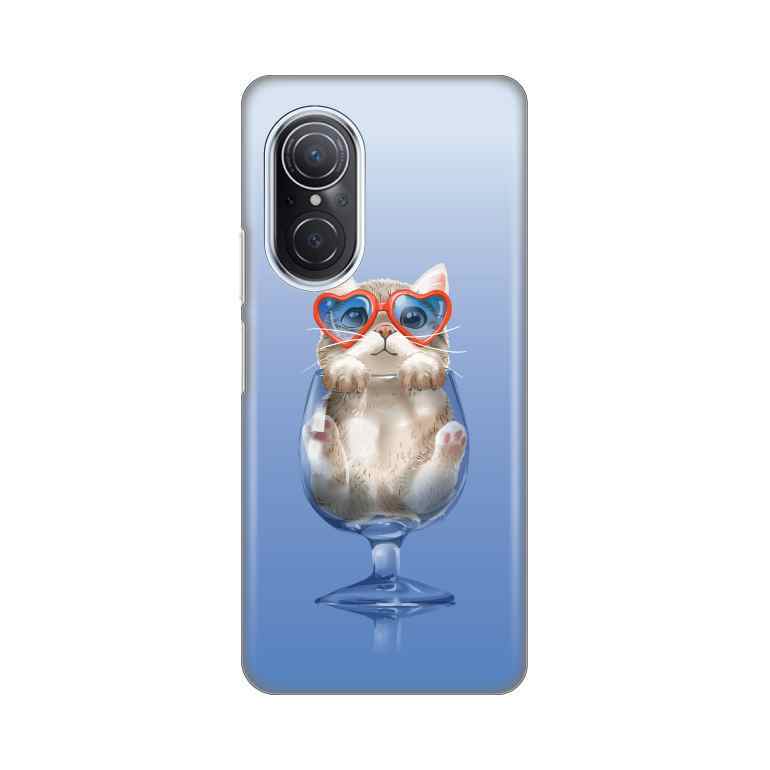 Maska za Huawei Nova 9 SE/Honor 50 SE silikon Print Funny Cat