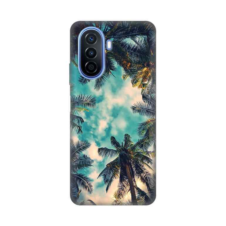 Maska za Huawei Nova Y70 silikon Print /Y70 Plus Palm tree