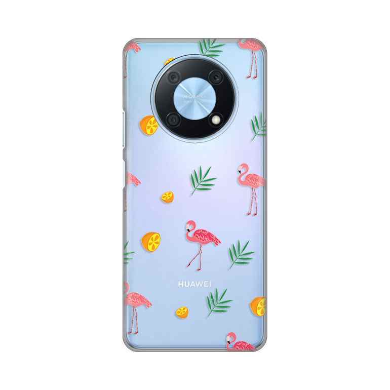 Maska za Huawei Nova Y90 silikon Print Flamingo