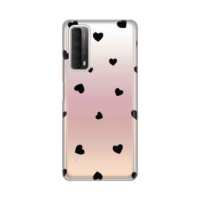 Maska za Huawei P Smart 2021 silikon Print Hearts