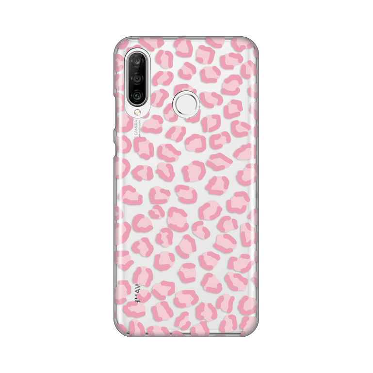 Maska za Huawei P30 Lite silikon Print Pink Cheetah