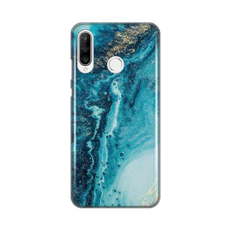 Maska za Huawei P30 Lite silikon Print Pretty Marble