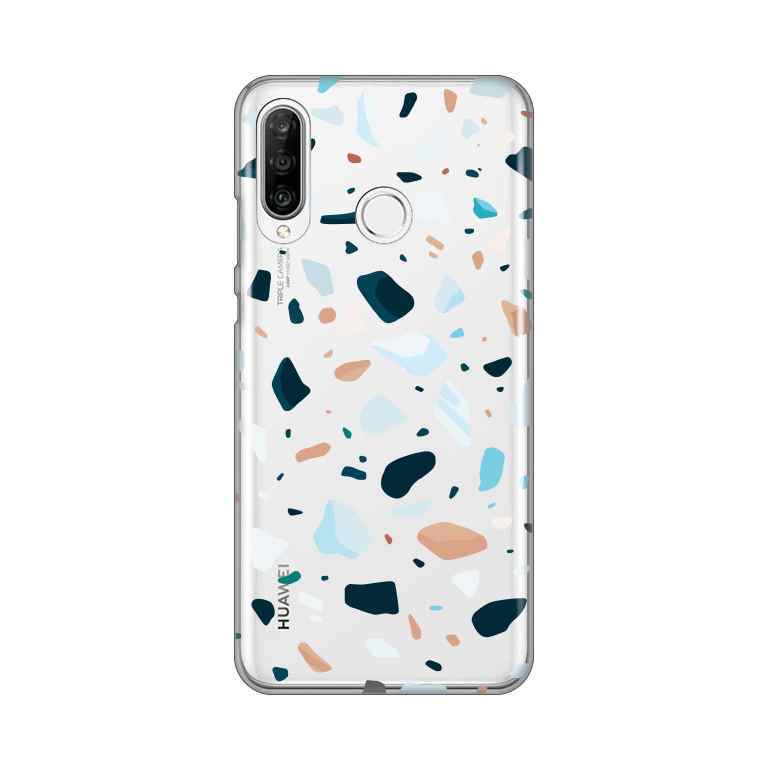 Maska za Huawei P30 Lite silikon Print Terazzo Pattern