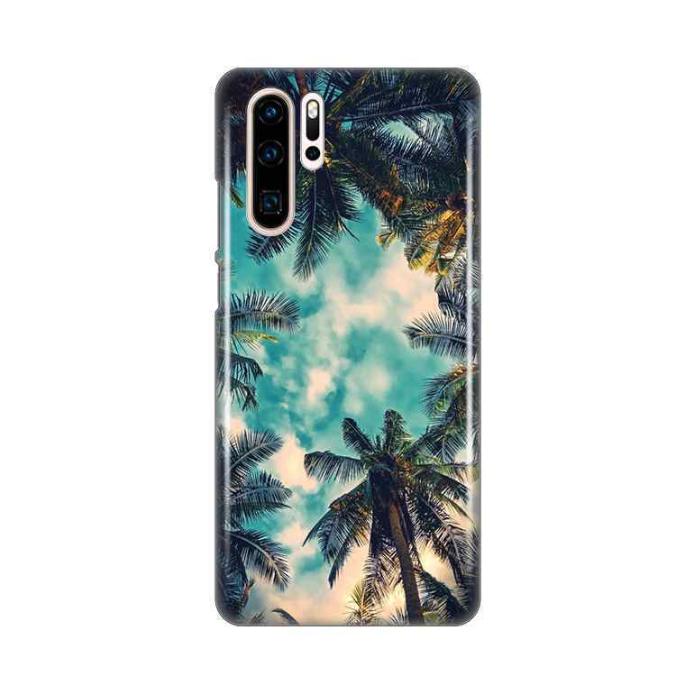 Maska za Huawei P30 Pro silikon Print Palm tree