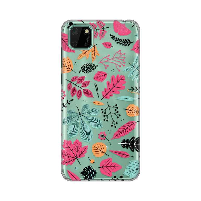 Maska za Huawei Y5p silikon Print /Honor 9S Colorful Leaves