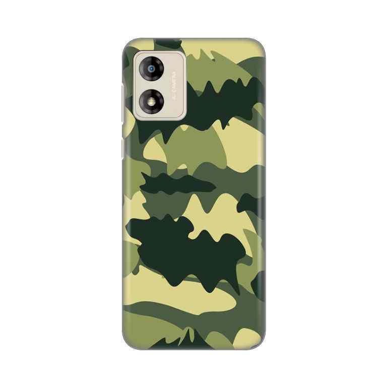 Maska za Motorola Moto E13 silikon Print Army