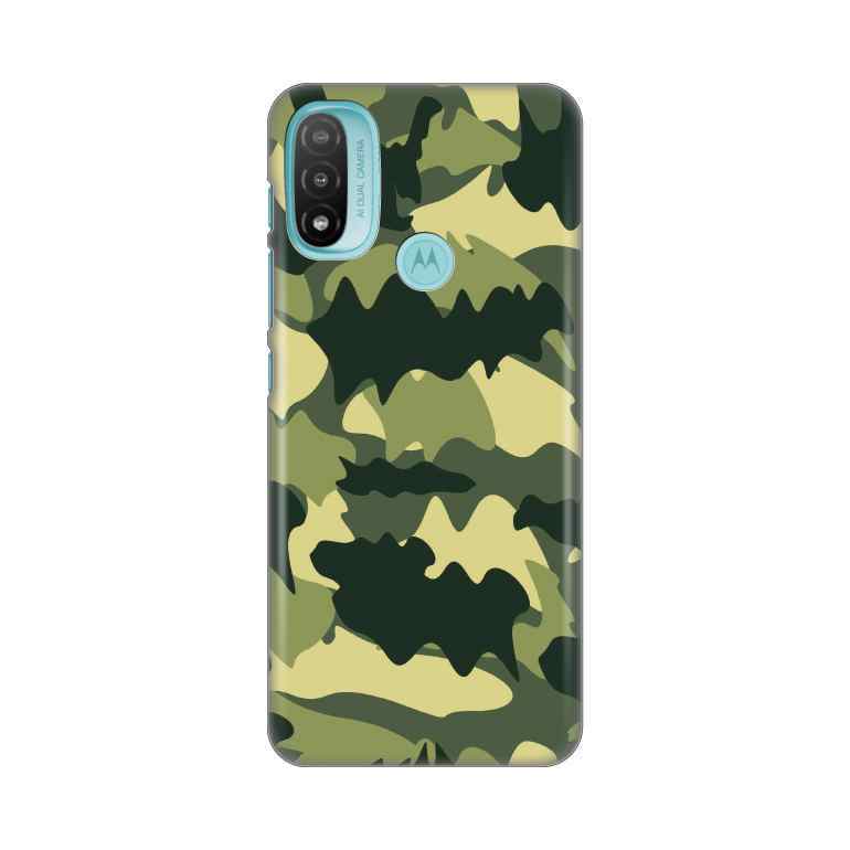 Maska za Motorola Moto E20 silikon Print Army