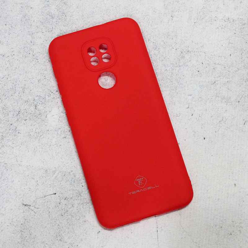 Maska za Motorola Moto G9 Play Teracell Giulietta mat crvena