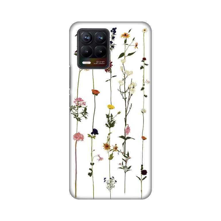 Maska za Realme 8 4G/8 Pro silikon Print Flower