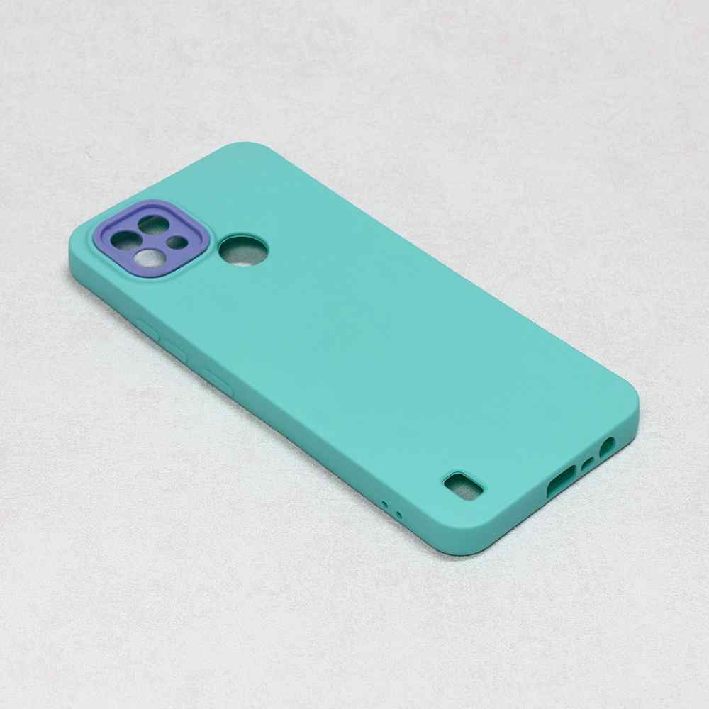 Maska za Realme C21 Camera Color HD mint