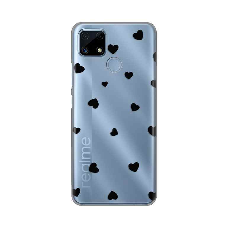 Maska za Realme C25 silikon Print Heart