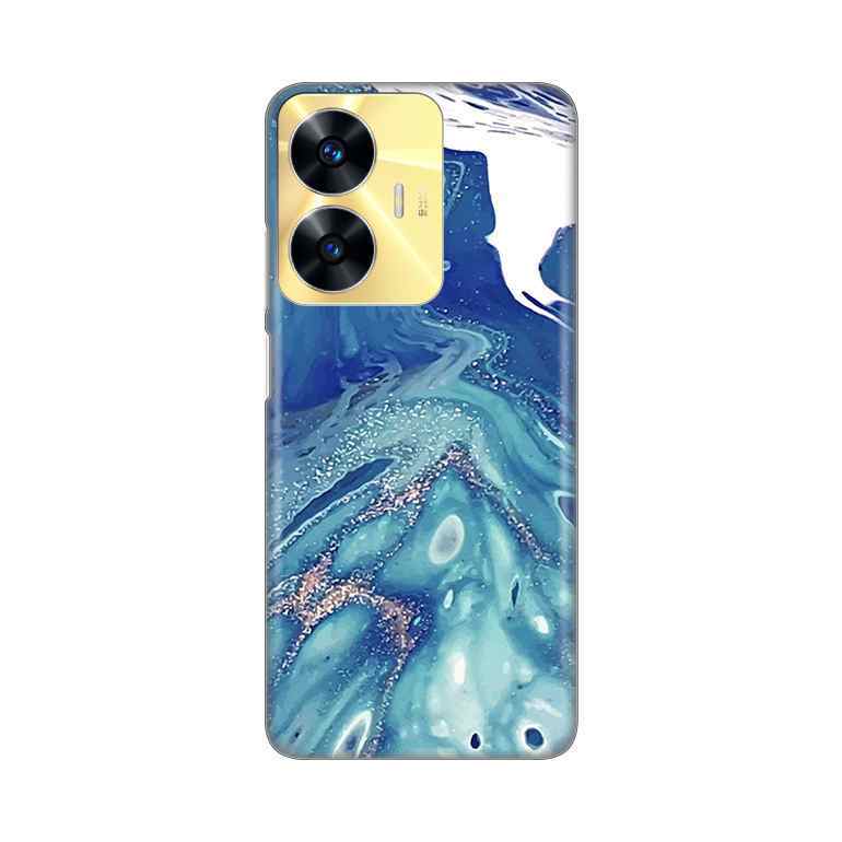 Maska za Realme C55 silikon Print Blue Marble