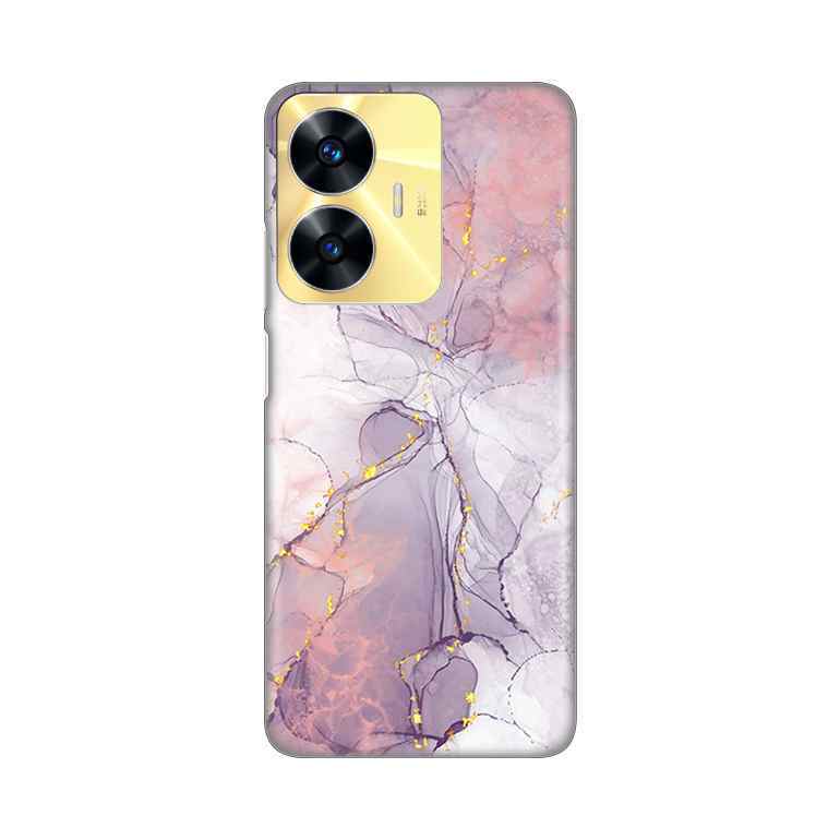 Maska za Realme C55 silikon Print Pink Marble