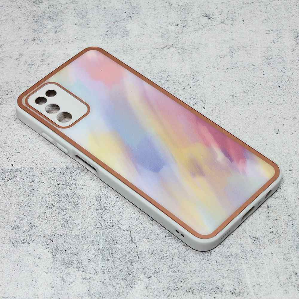 Maska za Samsung A03s Candy Marble bela