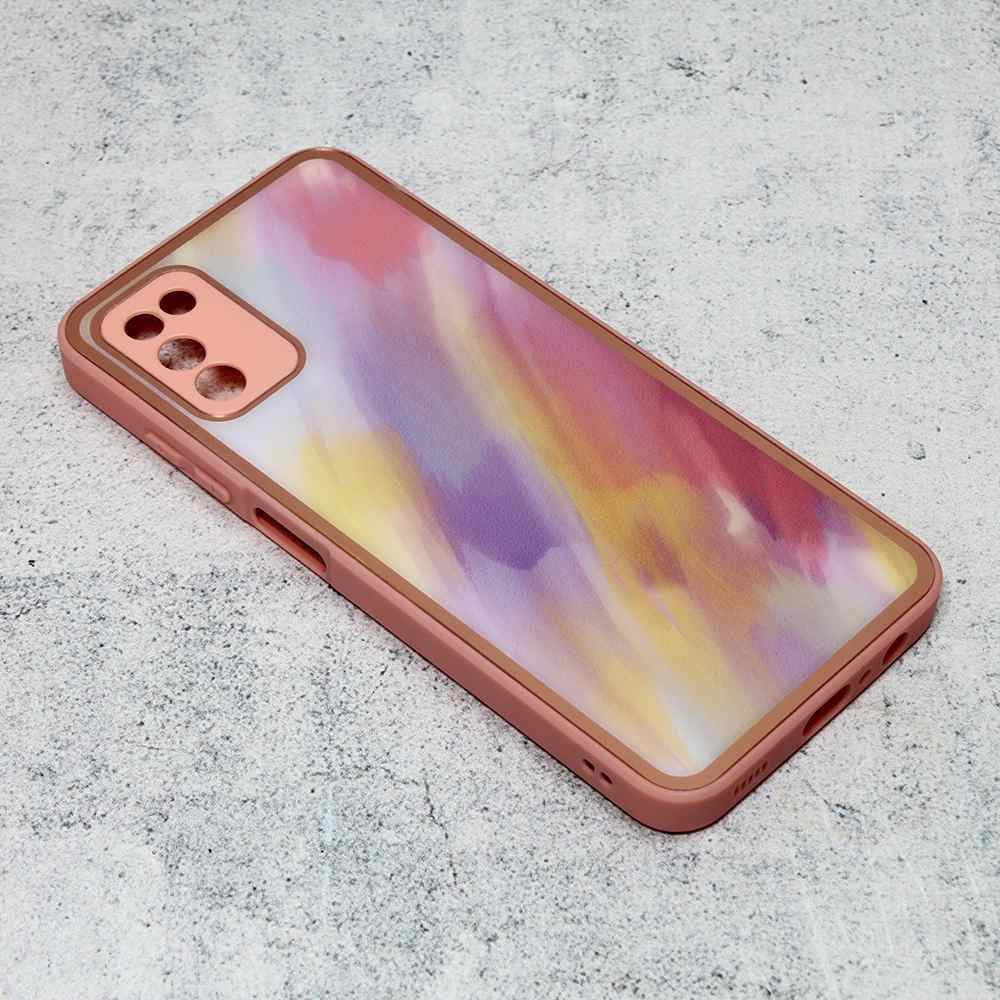 Maska za Samsung A03s Candy Marble svetlo ljubicasta