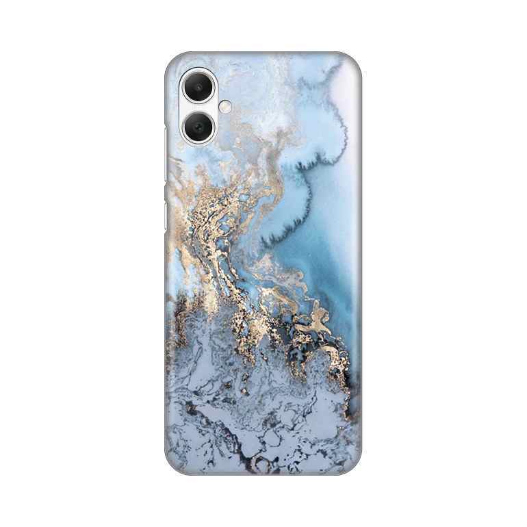 Maska za Samsung A05 silikon Print Blue Gold Marble