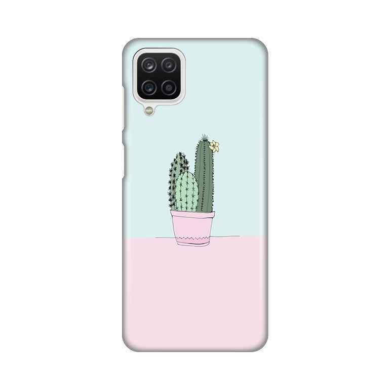 Maska za Samsung A12 silikon Print Cactus