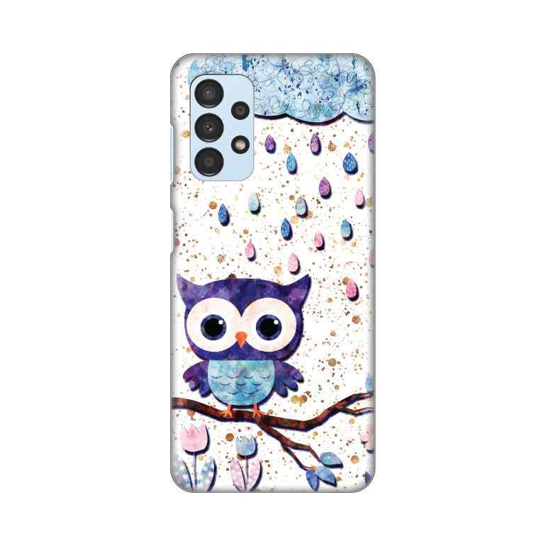 Maska za Samsung A13 4G silikon Print Owl