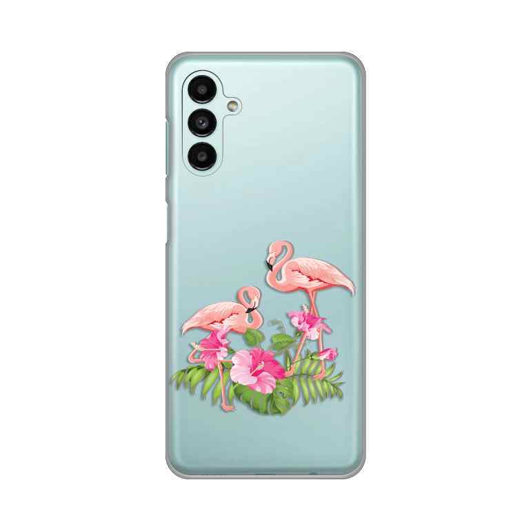 Maska za Samsung A13 5G/A04s silikon Print Flamingo