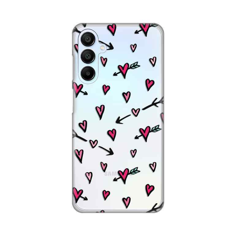 Maska za Samsung A15 5G silikon Print Heart Pattern