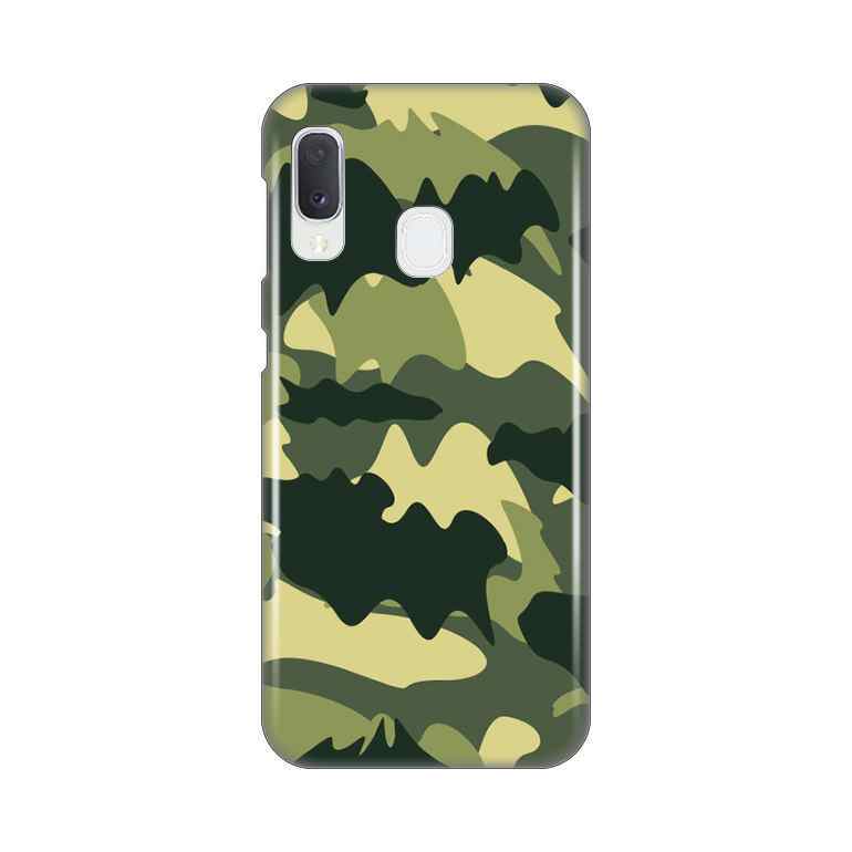 Maska za Samsung A20e silikon Print Army