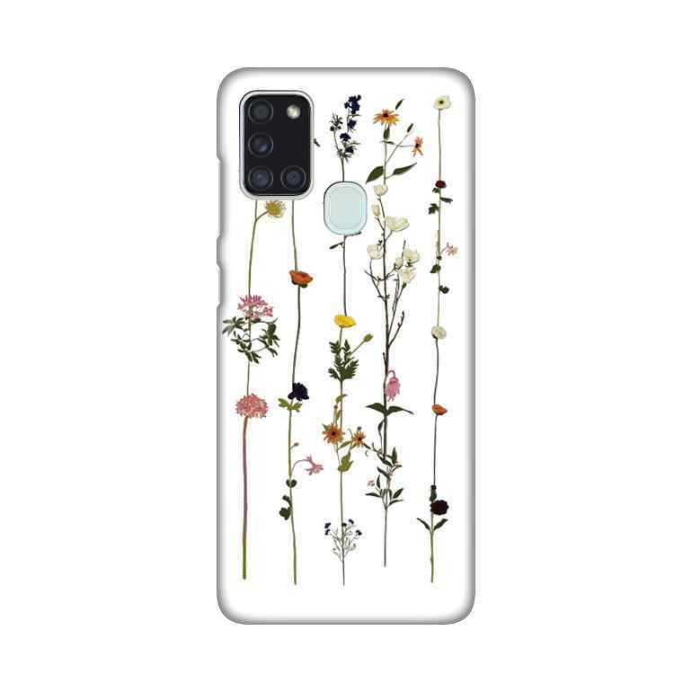 Maska za Samsung A21s silikon Print Flower