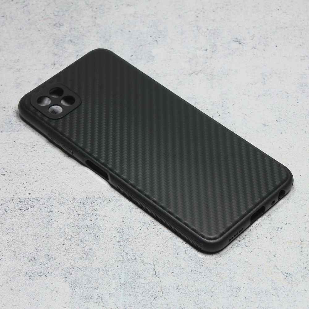 Maska za Samsung A22 5G Carbon fiber crna