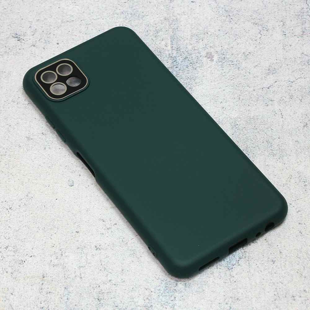 Maska za Samsung A22 5G Soft TPU tamno zelena