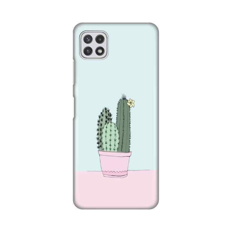 Maska za Samsung A22 5G silikon Print Cactus