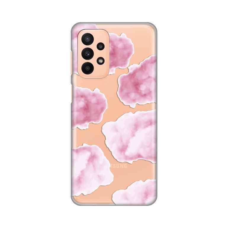 Maska za Samsung A23 4G/5G silikon Print Pink Clouds